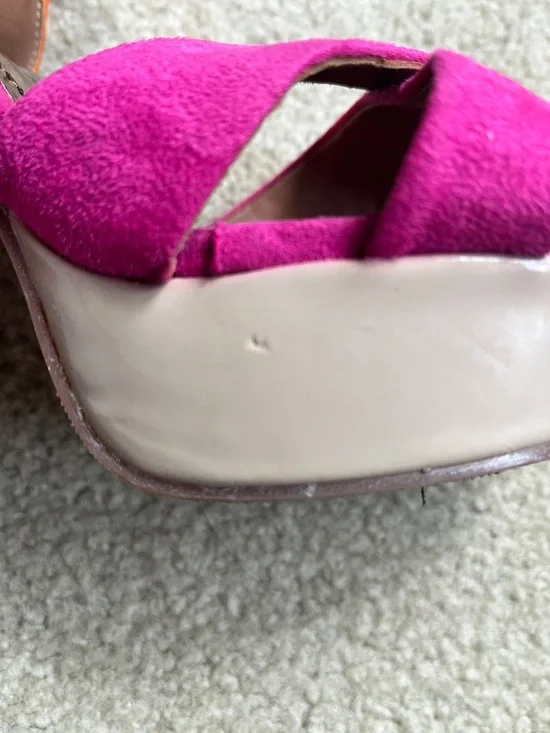 Spring Suede Multi-Coloured Heels - Picture 11 of 11